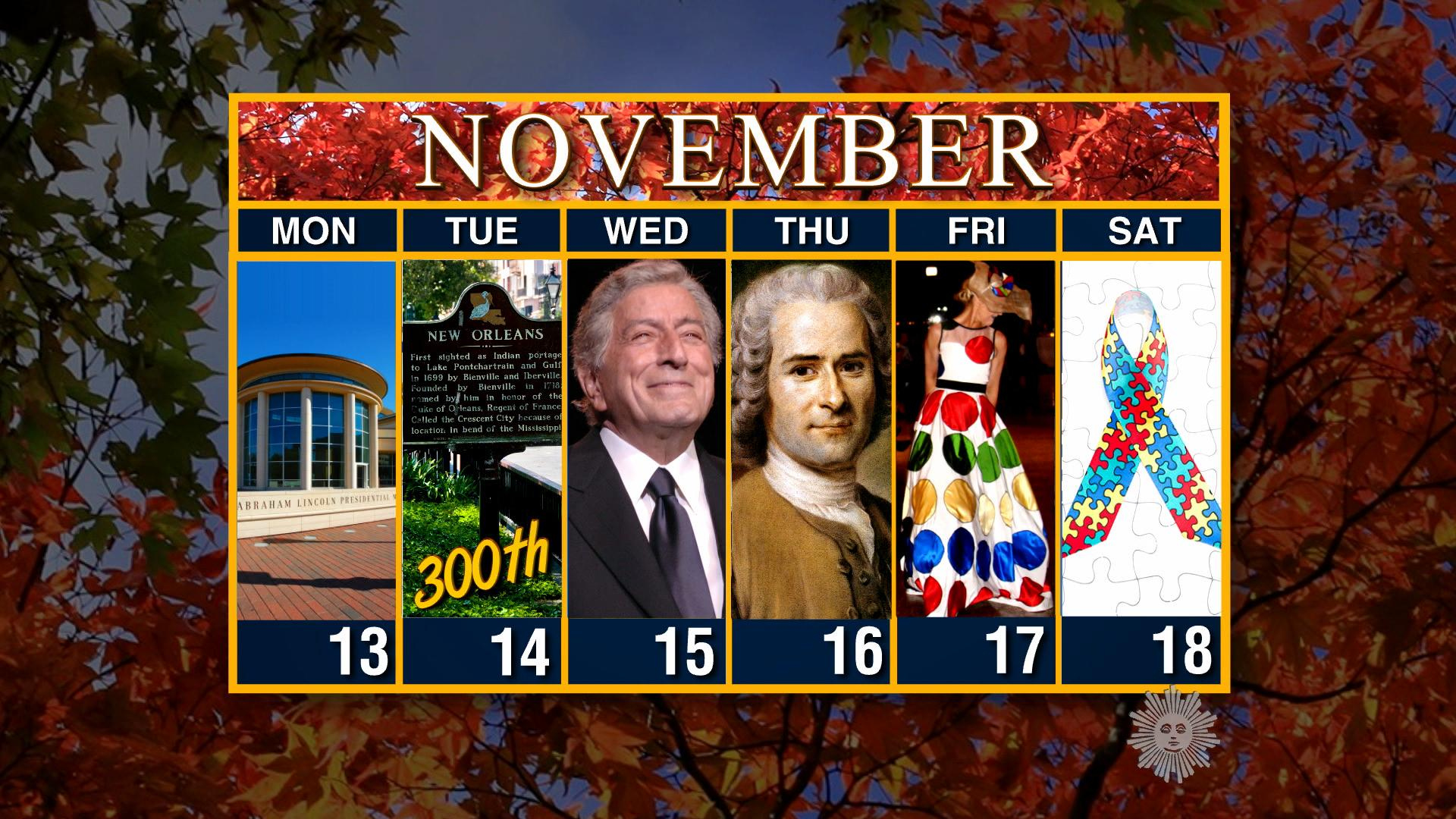 Watch Sunday Morning Calendar Week of Nov. 13 Full show on CBS