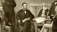 New Year's Day, 1863: Lincoln signs the Emancipation Proclamation New Year's Day, 1863: Lincoln signs the Emancipation Proclamation