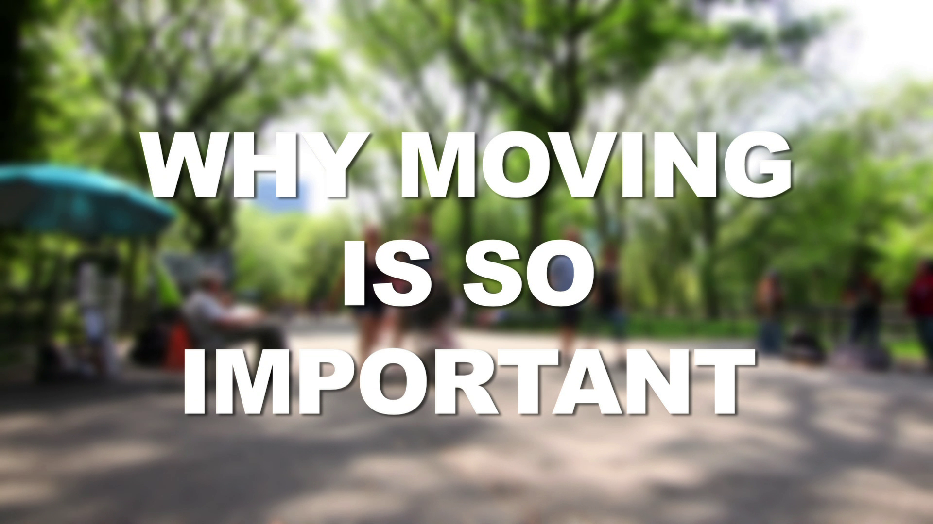 Dr. Mike Moreno on Why Moving is So Important Dr. Mike Moreno on Why Moving is So Important