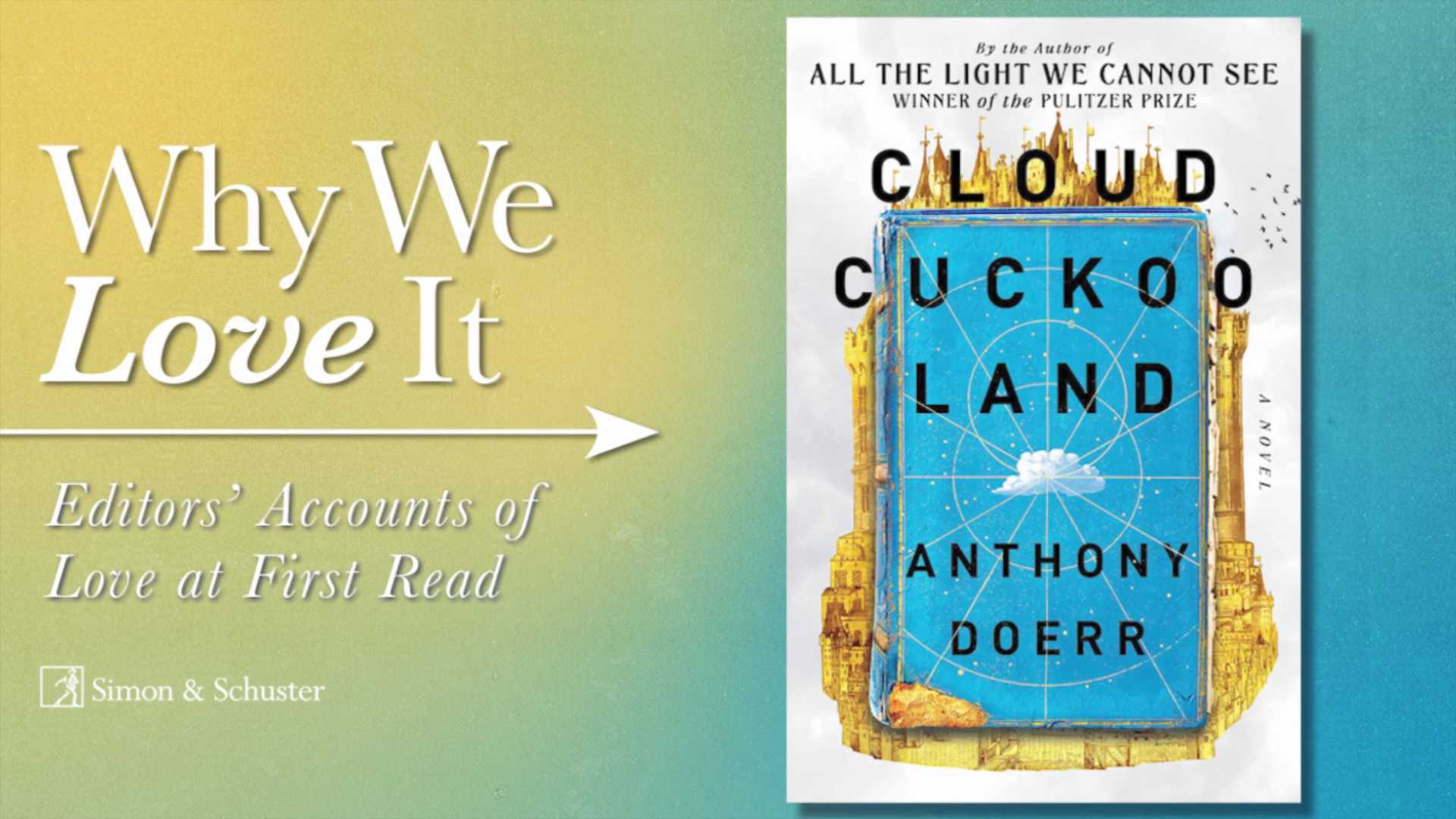 Cloud Cuckoo Land Book By Anthony Doerr Official Publisher Page Simon Schuster