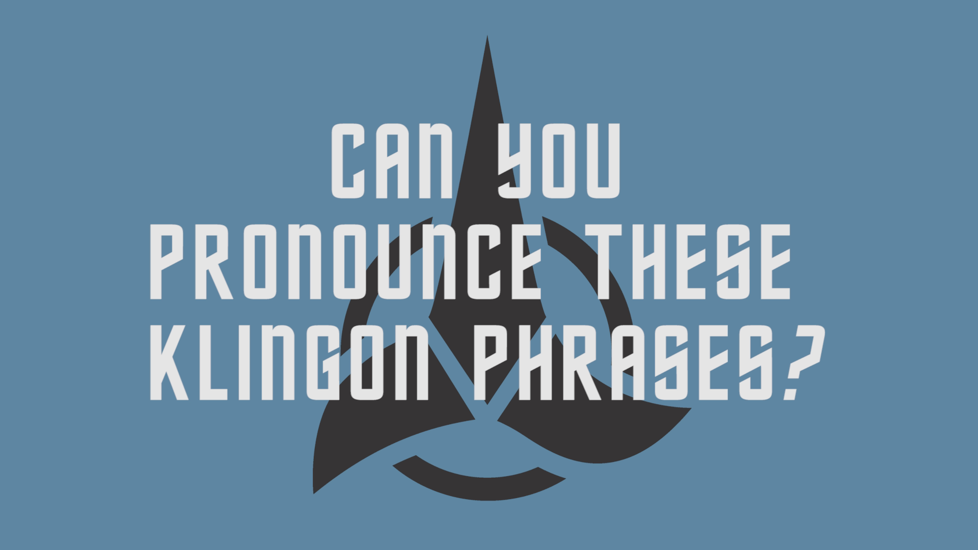 Klingon Dictionary
