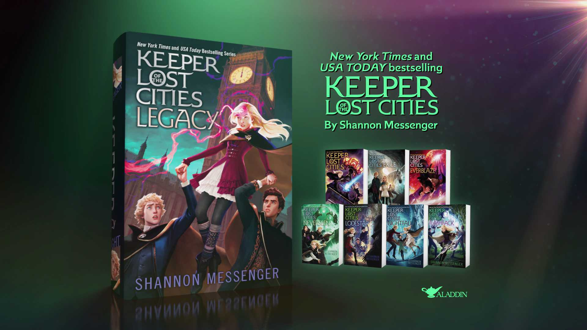 Keeper of the Lost Cities Series by Shannon Messenger ...