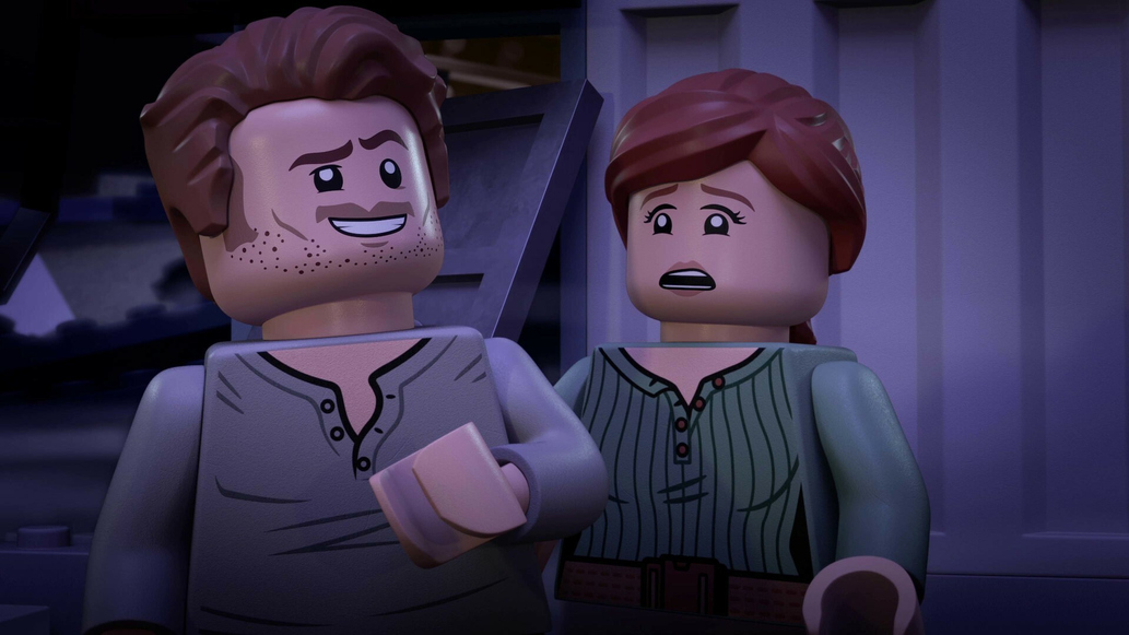 Watch Lego Jurassic World Season 1 Episode 11 Lego Jurassic World The Haunted And The Hunted 