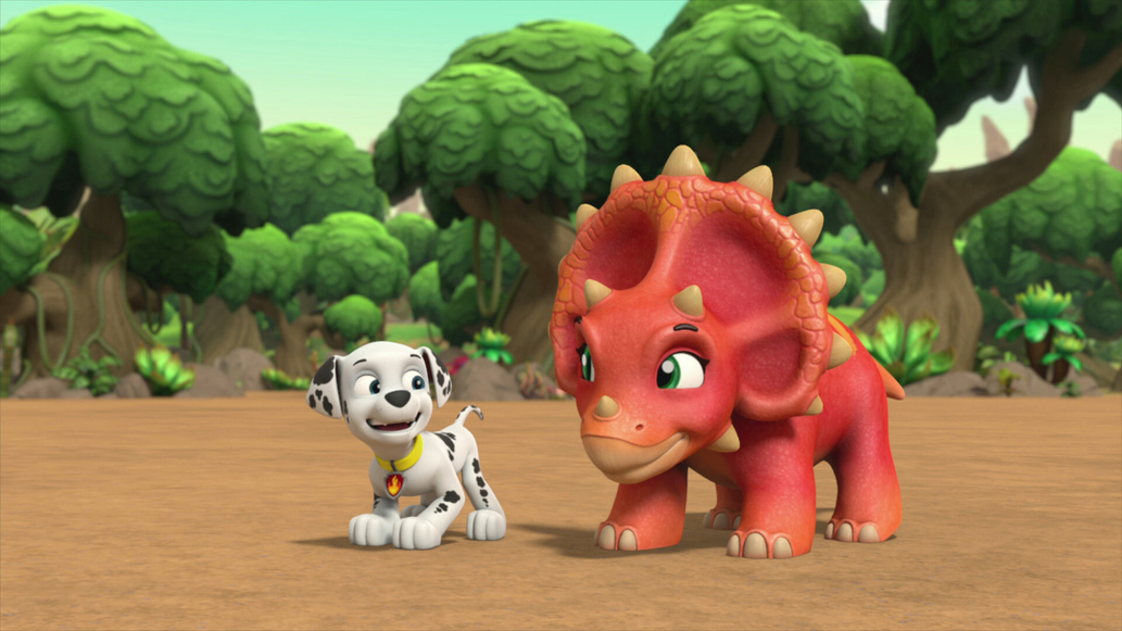 paw patrol pups save a hum dino