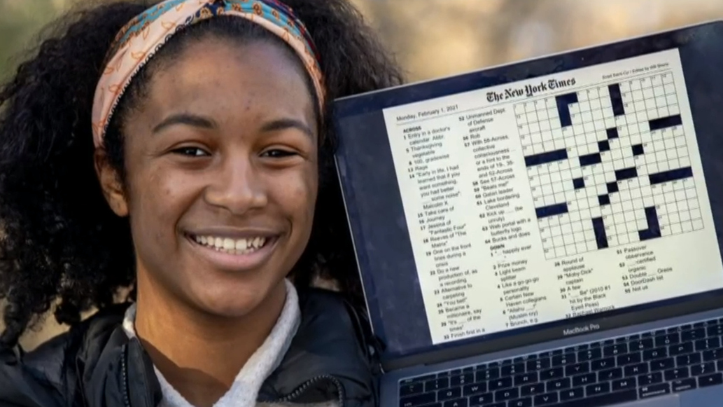 Watch CBS Evening News Teen blazes trail with crossword puzzle passion