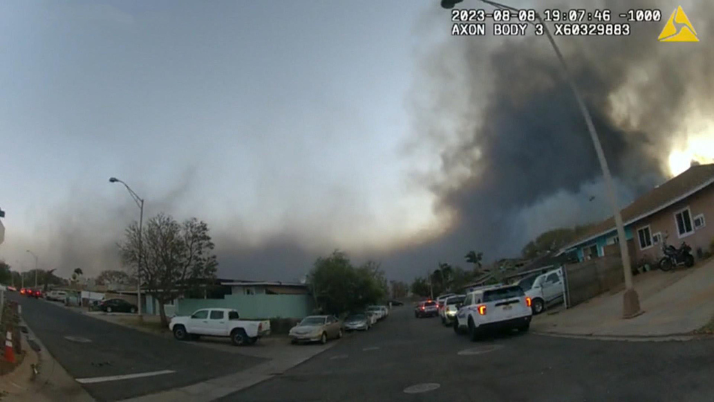 Watch CBS Mornings Maui police release wildfire body cam footage ...