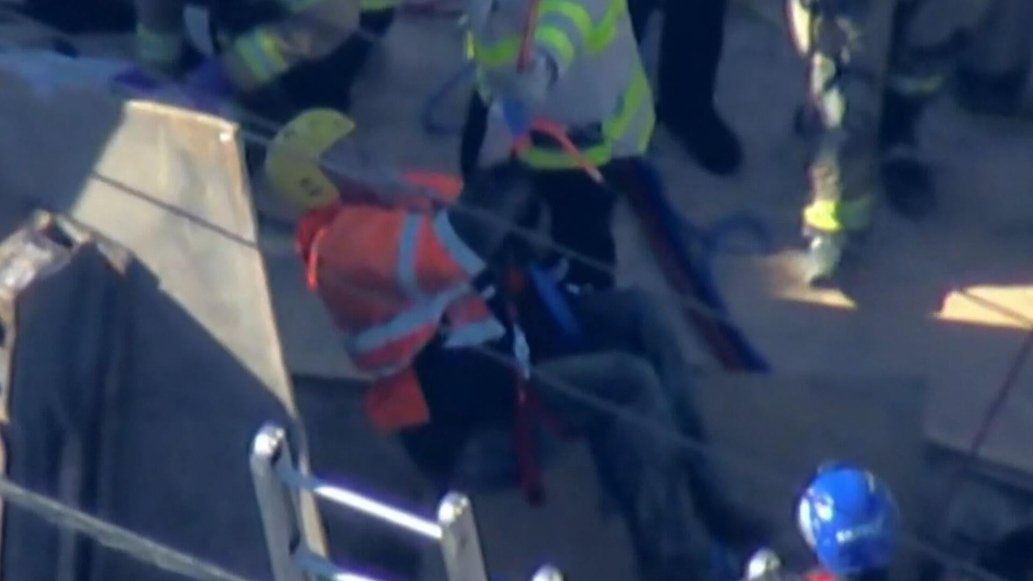 Watch CBS Mornings Worker rescued from trench collapse - Paramount+