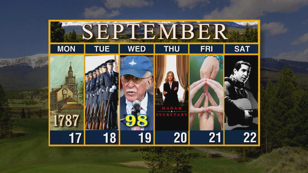 Watch Sunday Morning Calendar Week of September 17 Full show on CBS