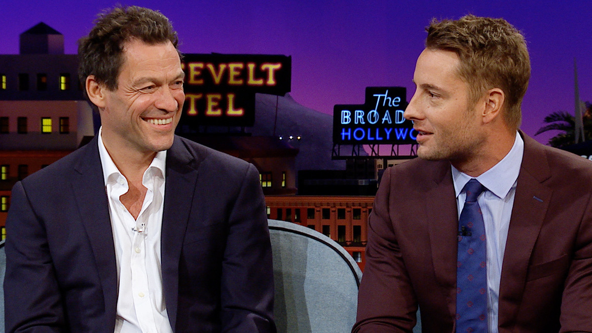 Watch The Late Late Show With James Corden Dominic West And Justin Hartley Are Fine W A Nude 