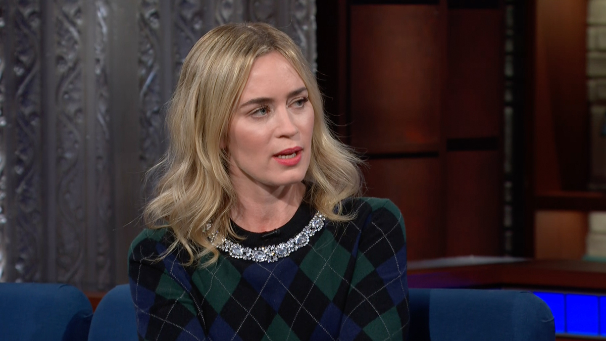 Watch The Late Show with Stephen Colbert: Emily Blunt Thinks Stephen
