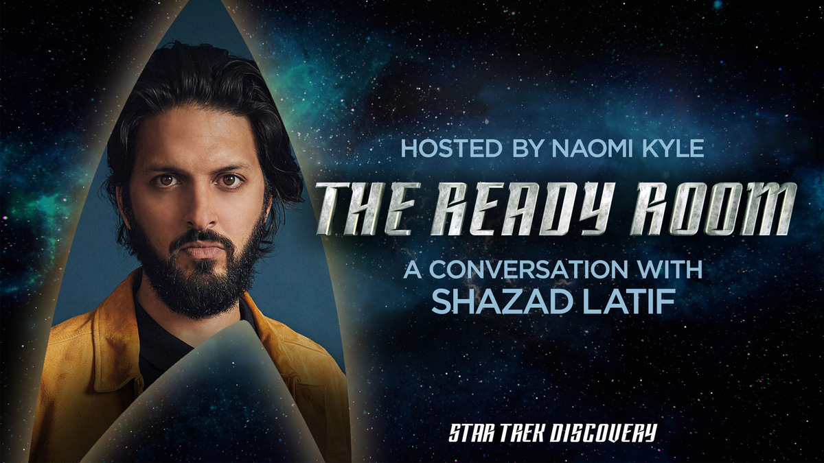 Watch Star Trek Discovery The Ready Room Episode 10 Shazad Latif