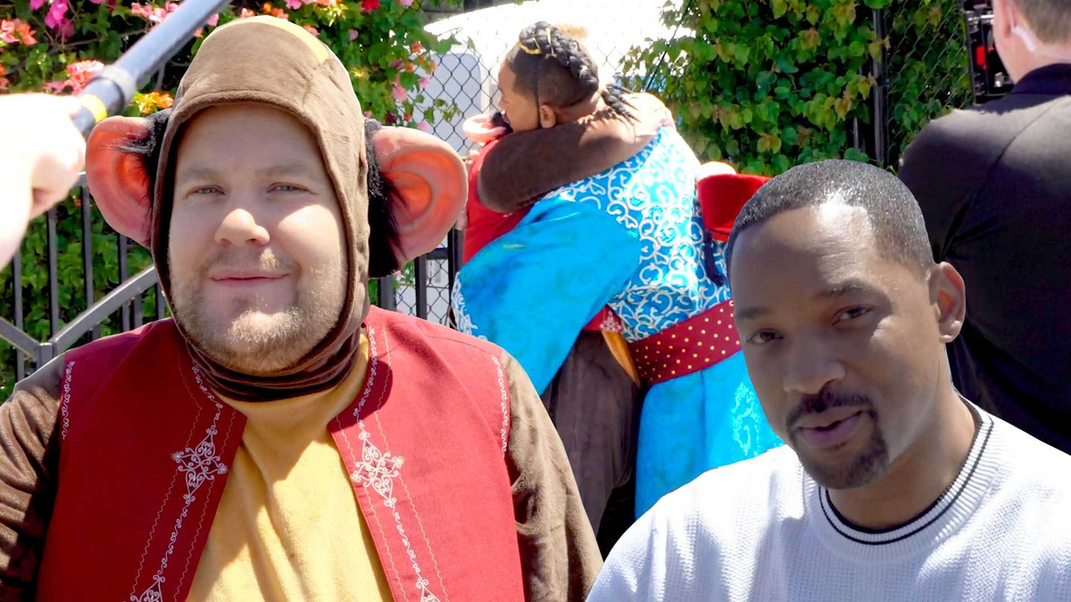 Watch The Late Late Show with James Corden: Behind the Scenes: Aladdin