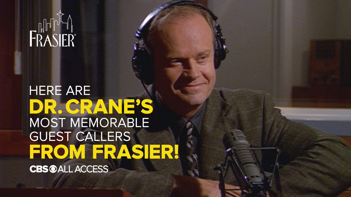 Watch Frasier Listen To These Memorable Celebrity Guest Callers From