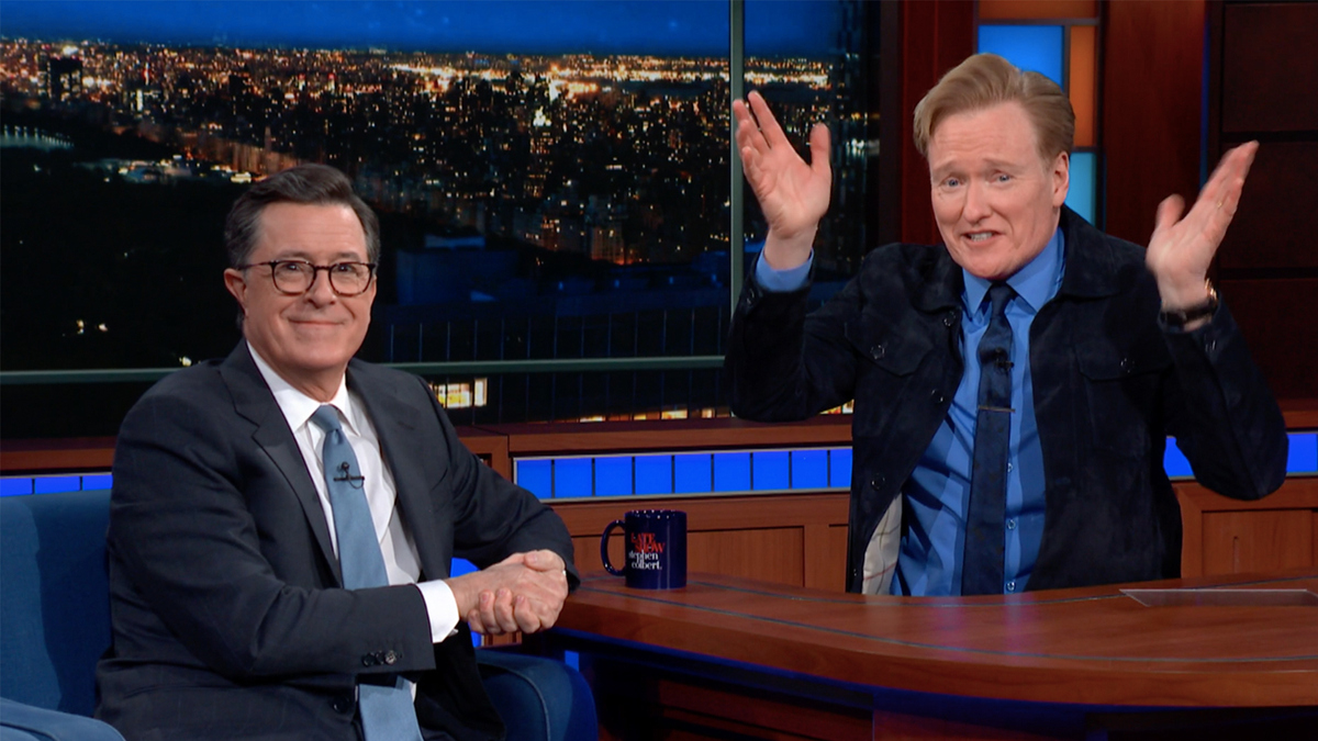 Watch The Late Show with Stephen Colbert: Conan O'Brien Flipped ...