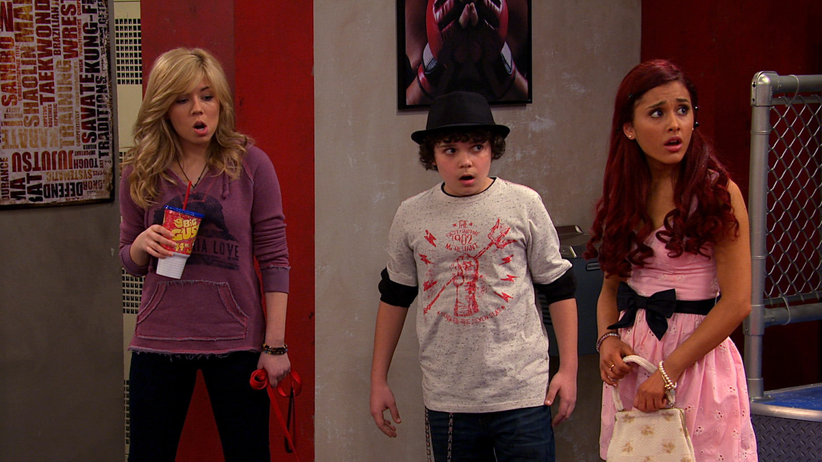 Sam and Cat babysit a Pygmy goat while trying to win over Dilben