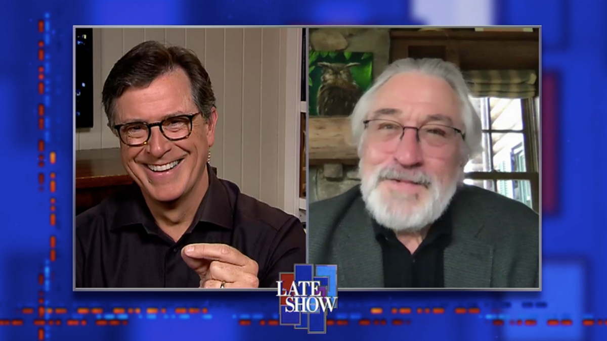 Watch The Late Show with Stephen Colbert Robert De Niro's "Tribeca