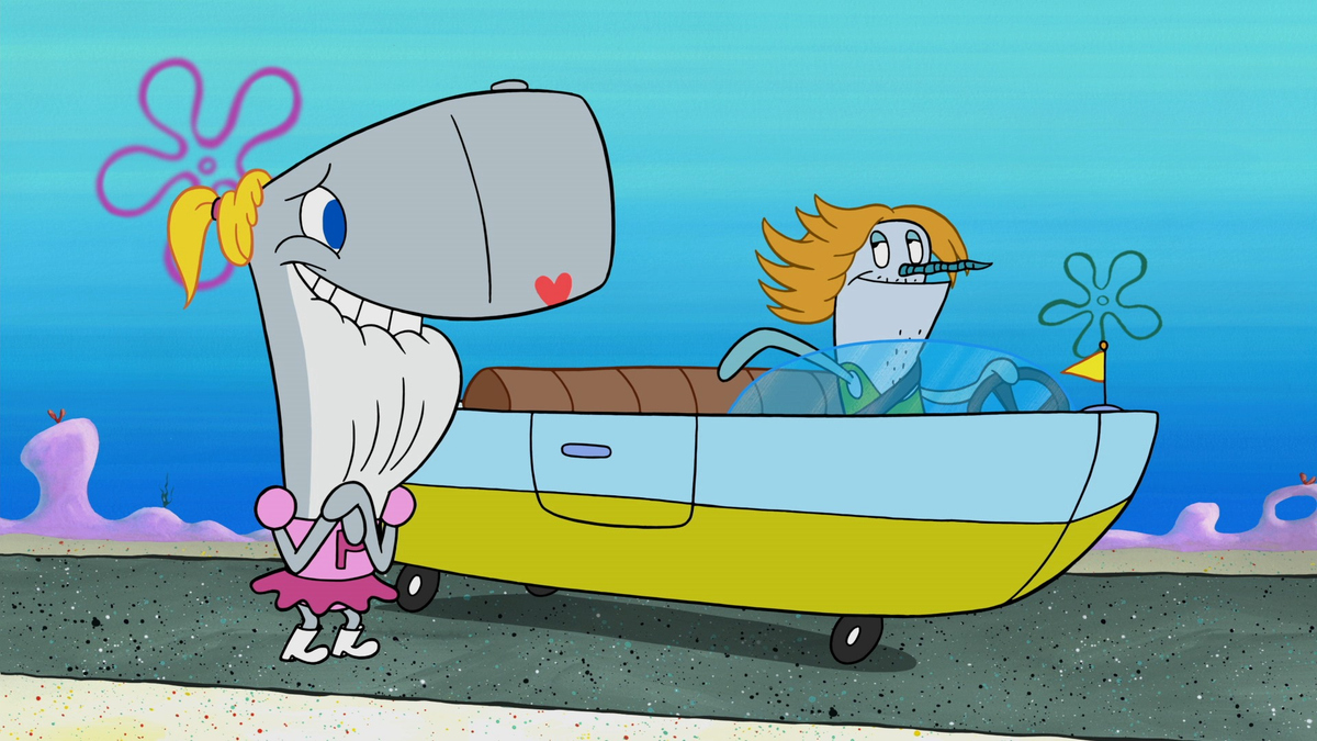 Spongebob whale watching sales