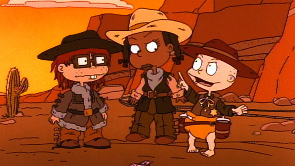 Watch Rugrats 1991 Season 5 Episode 9 Rugrats The Wild Wild Westangelica For A Day Full 6713