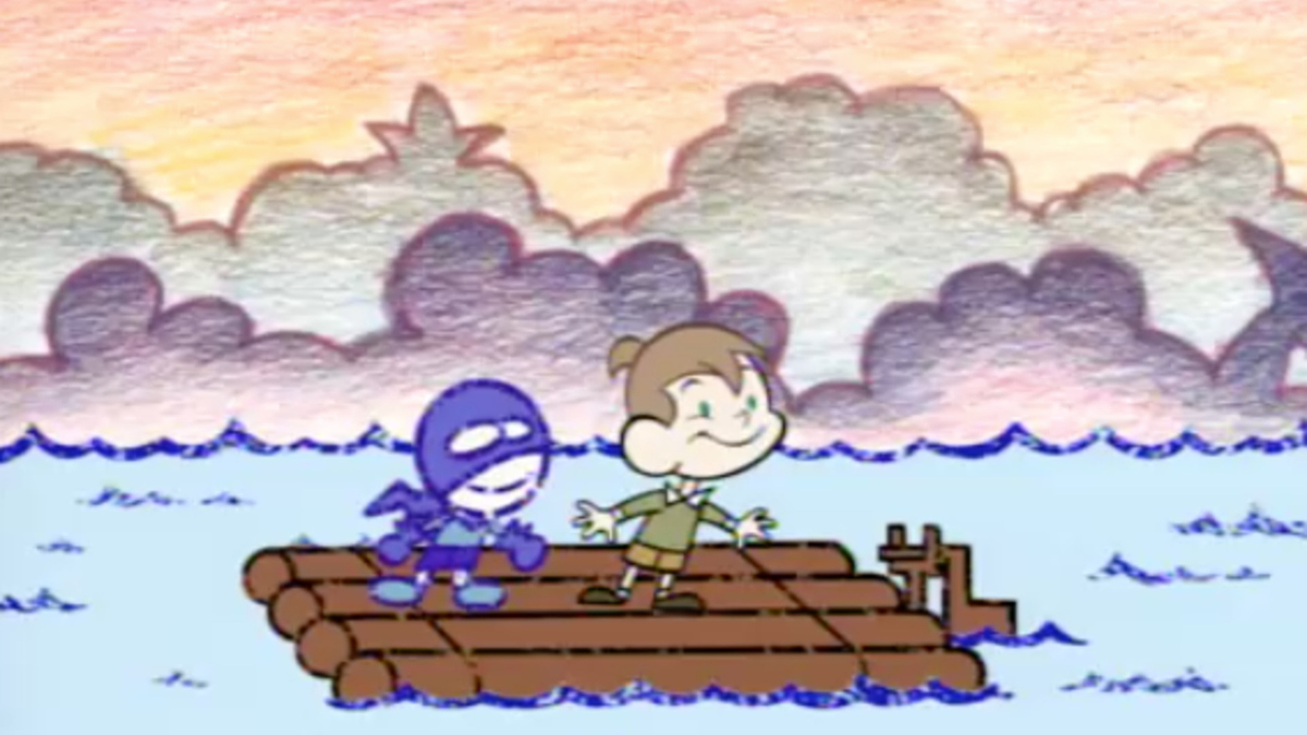 Watch ChalkZone Season 1 Episode 4 ChalkZone French Fry Falls/Amazin River/Gift A Drift