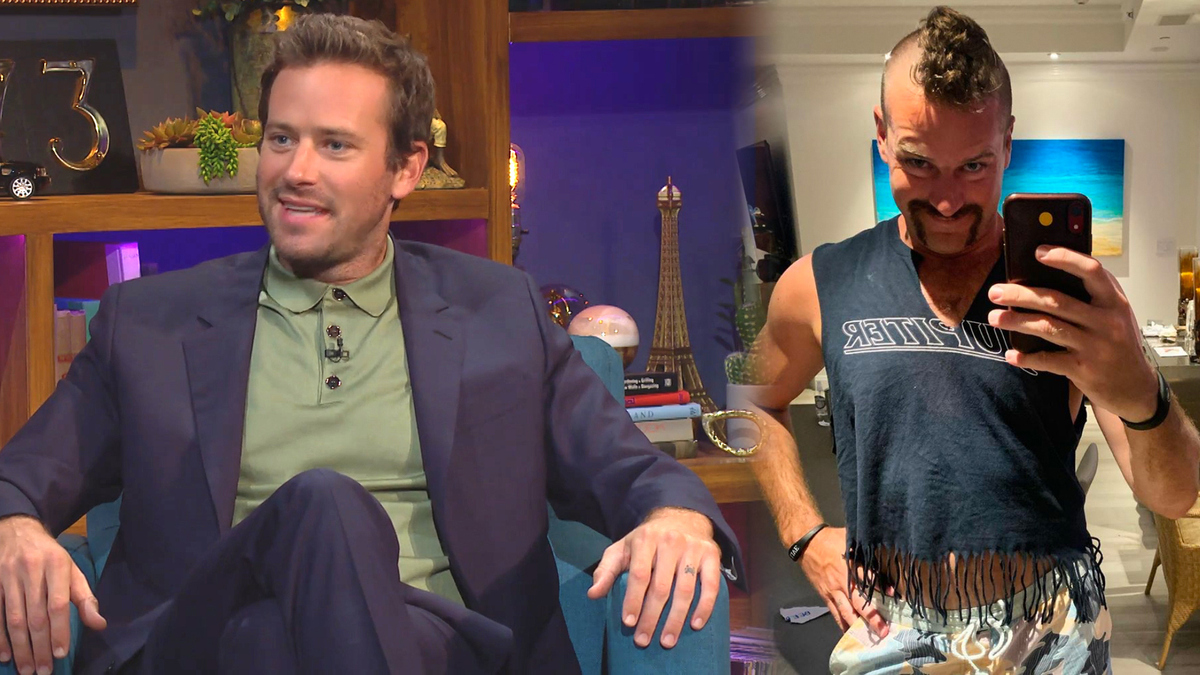 Watch The Late Late Show with James Corden: Armie Hammer Committed to the Handlebar 'Stache ...