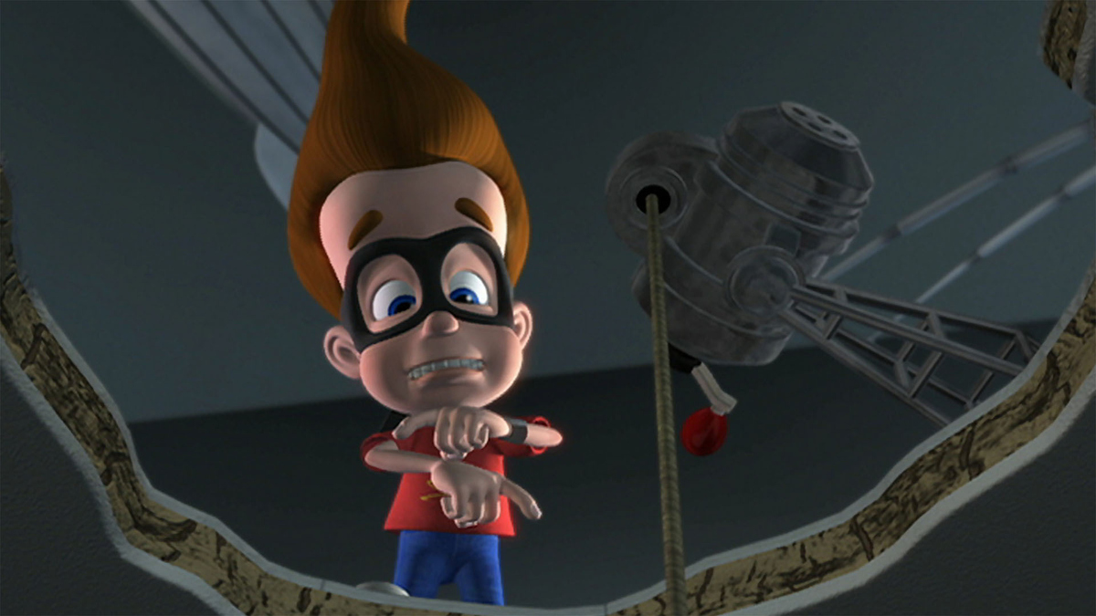 Jimmy neutron with glasses