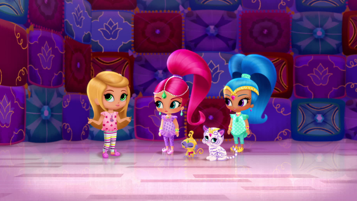 Watch Shimmer and Shine Season 1 Episode 14: Sleep-Over Party - Full