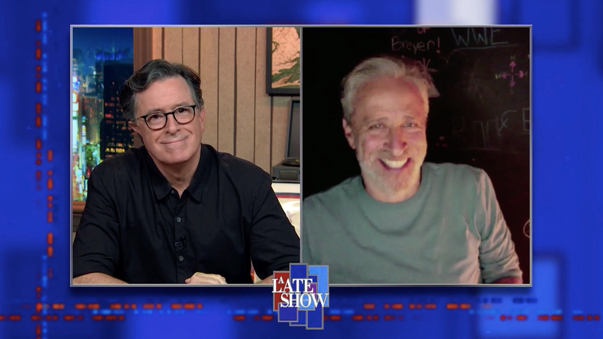 Watch The Late Show with Stephen Colbert: Jon Stewart And Stephen ...