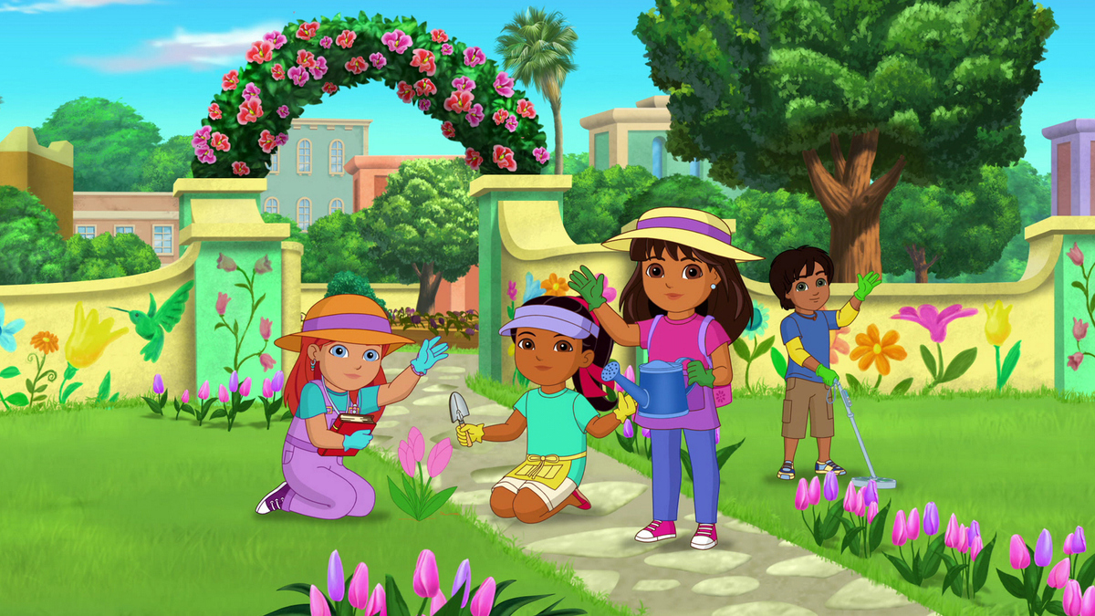 dora and friends into the city dragon in the school full episode