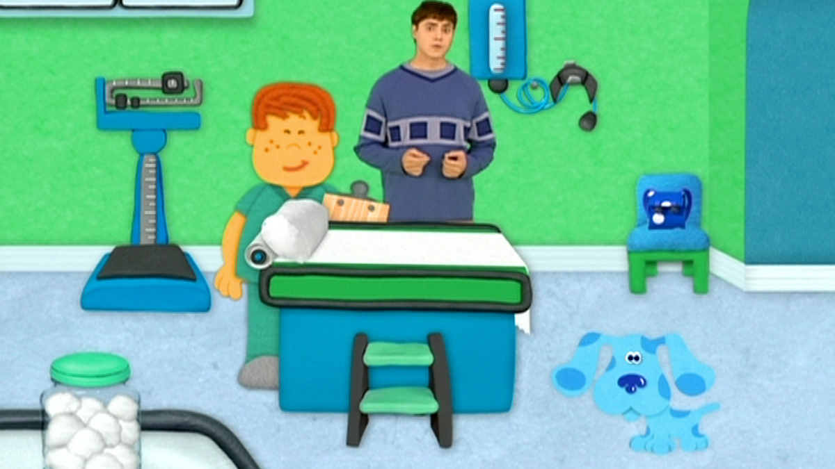 Watch Blues Clues Season 5 Episode 8 Blues Clues Blue Goes To The Doctor Full Show On 