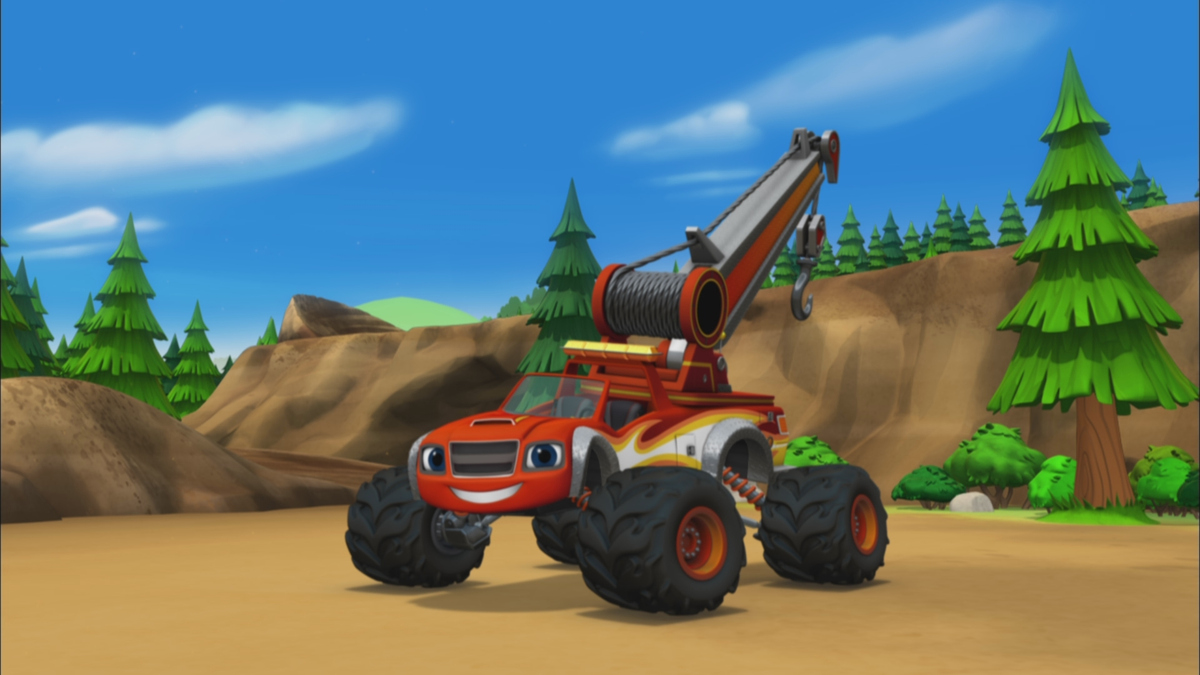 Tow truck tough best sale blaze