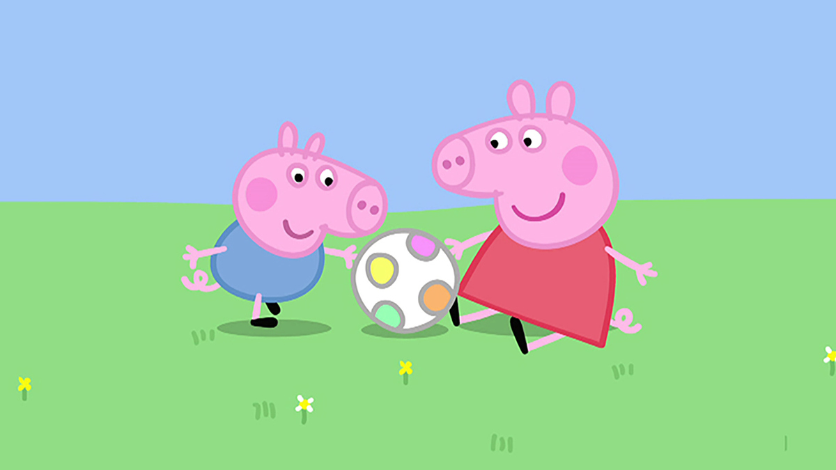 Watch Peppa Pig Season 1 Episode 5 Piggy in the Middle/Pancakes
