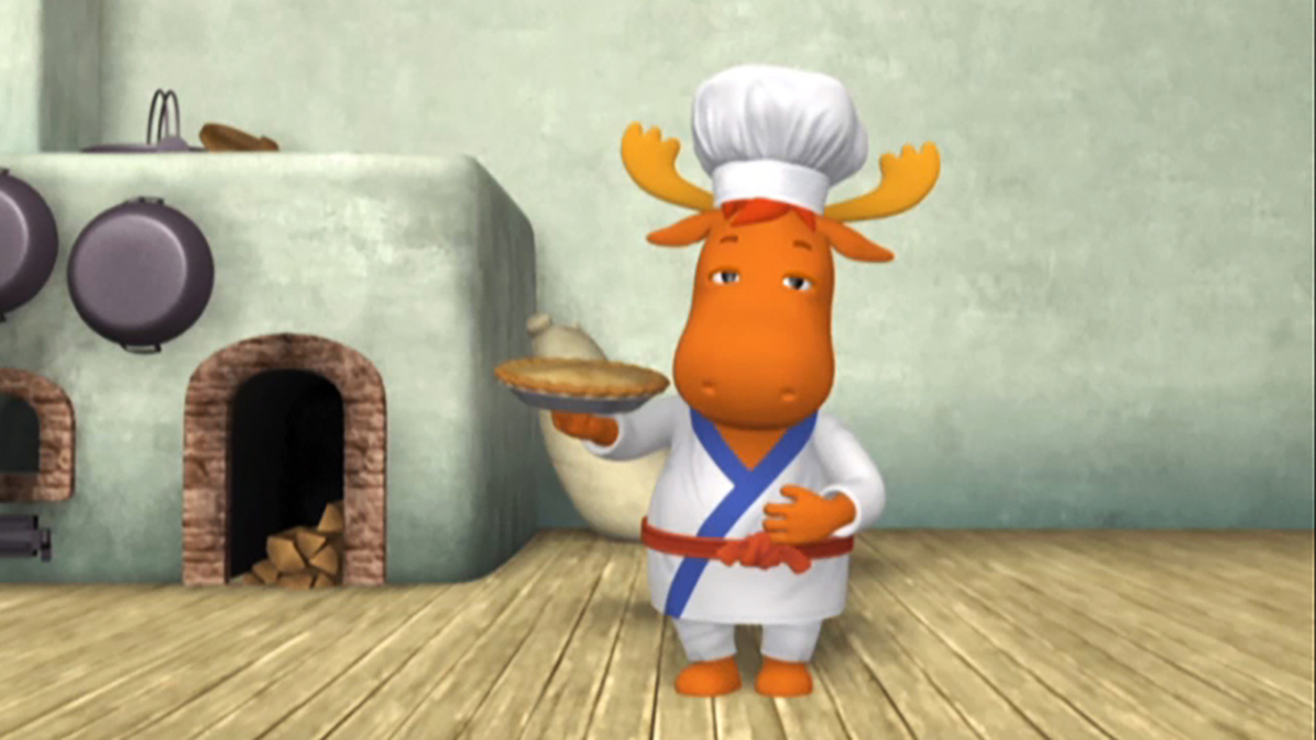 Backyardigans samurai pie