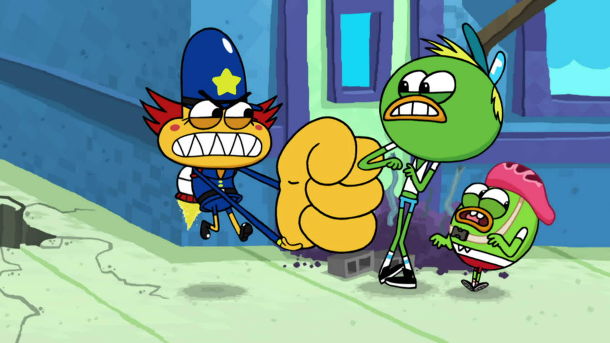 Ver Breadwinners Temporada 1 Episodio 10 Breadwinners Medio loco en