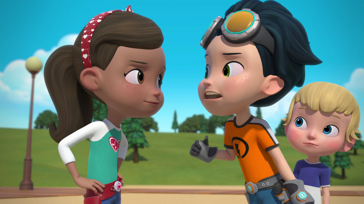 Ver Rusty Rivets Temporada 1 Episodio 12: Rusty Rivets - Los juegos de ...