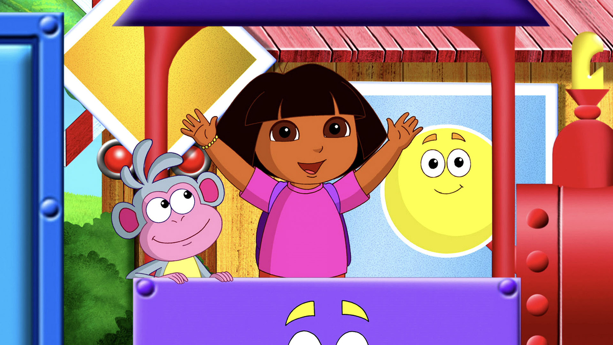Watch Dora the Explorer Season 8 Episode 3: Catch that Shape Train - ...