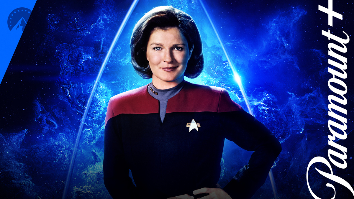 Watch Paramount Kate Mulgrew Reveals Animated Janeway For Star Trek Prodigy First Contact 3196