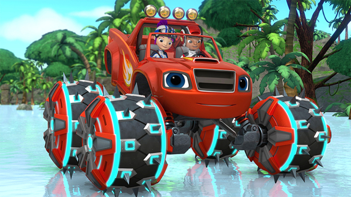 Watch Blaze and the Monster Machines Season 4 Episode 10: Blaze and the - Blaze And The Monster Machines Breaking The Ice