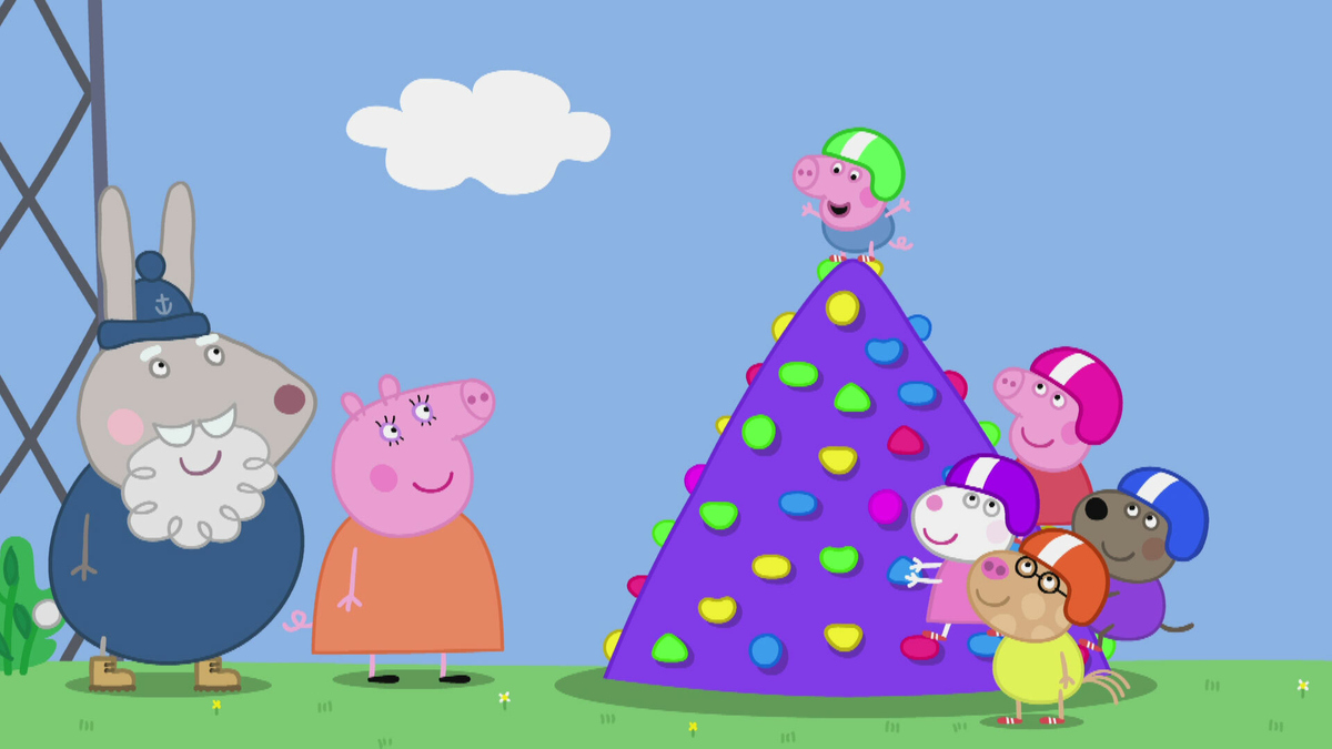 Watch Peppa Pig Season 9 Episode 5: Peppa Pig - Mountain Climbing ...