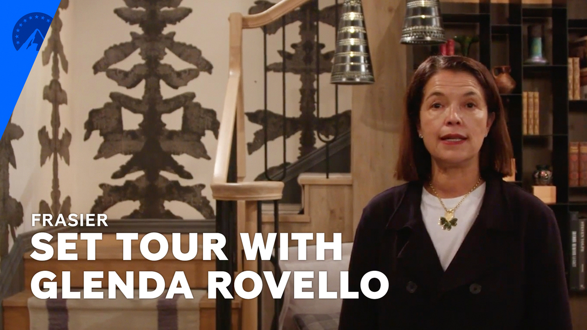 Watch Frasier Set Tour With Glenda Rovello - Paramount+