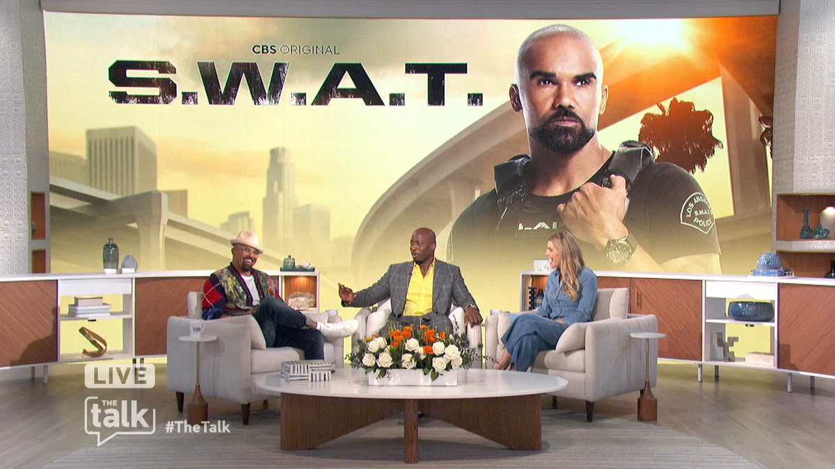 Watch The Talk: Shemar Moore Talks Finale Season of 'S.W.A.T.' But