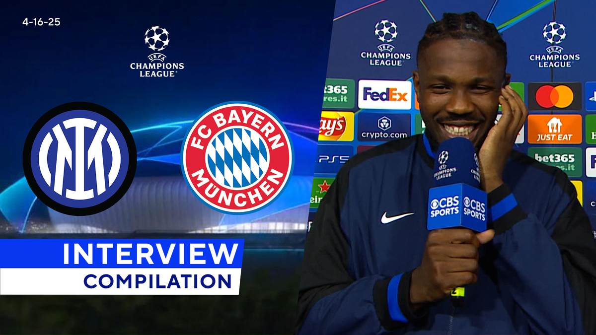 Interview Compilation: Inter vs. Bayern, image size:1200x675