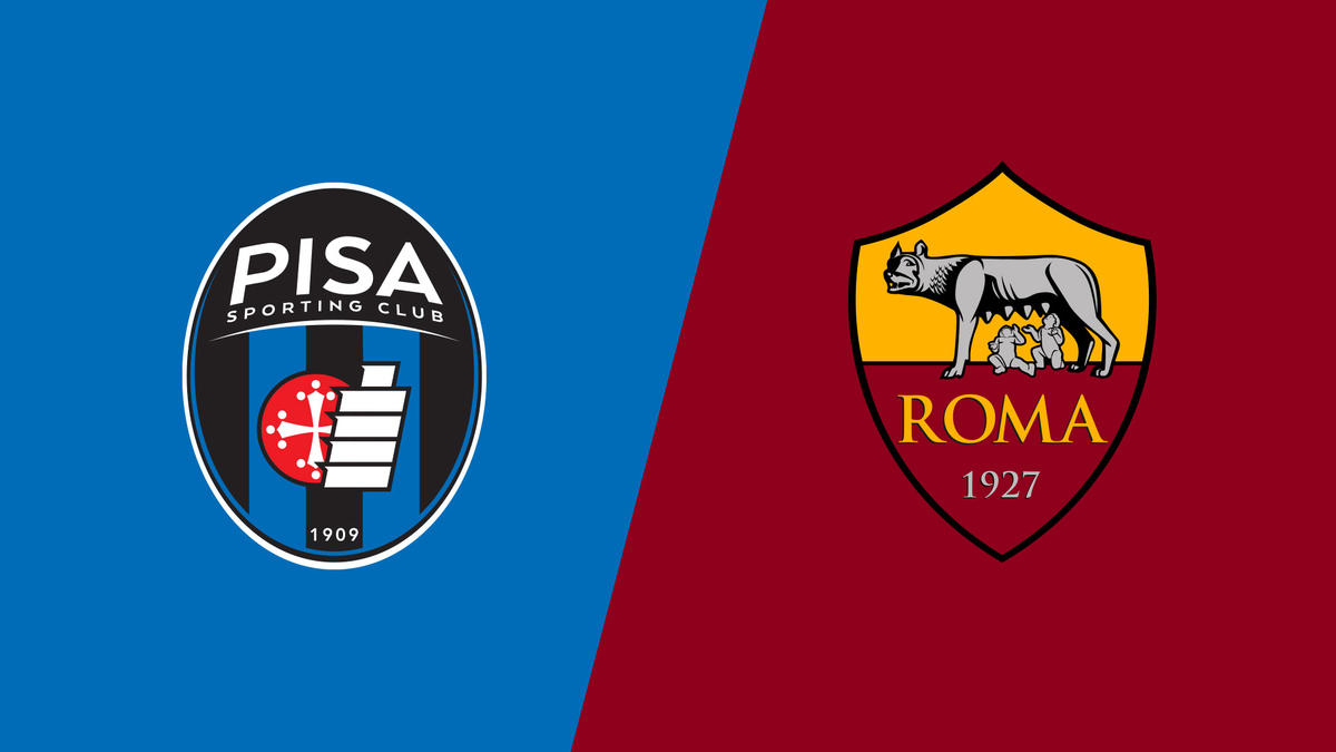 Pisa vs. Roma, image size:1200x675