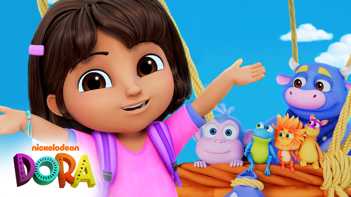 Watch Dora Dora & Boots Ride in a Hot Air Balloon! - Paramount+