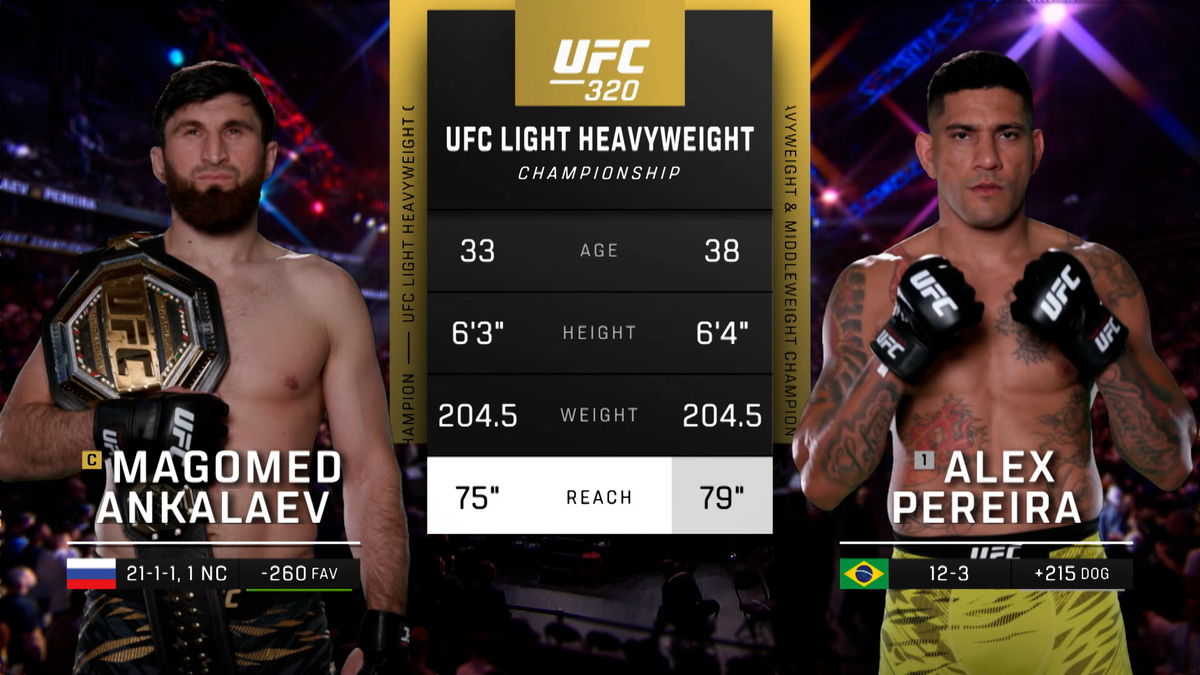 【レア　未開封】NFLマクファーレン　2pack　★ハッセルベックvsポラマル★ Watch UFC 320: Alex Pereira vs. Magomed Ankalaev Main Card