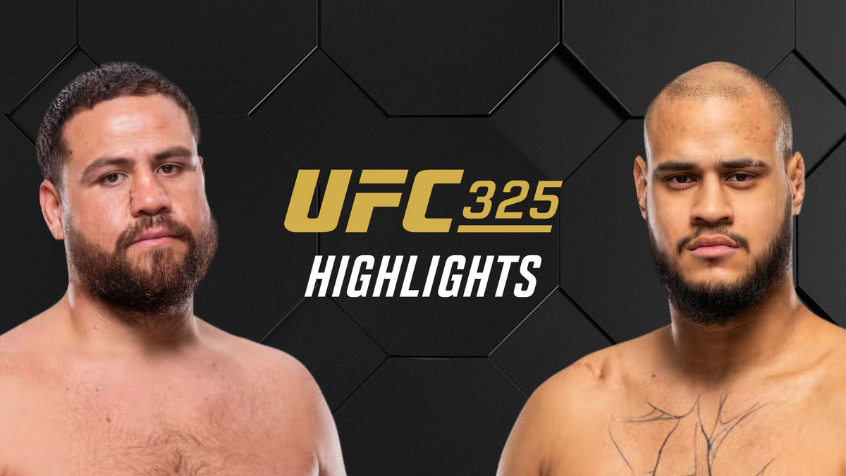 Ve UFC Tuivasa vs. Teixeira Highlights - UFC 325 - Paramount+ Paraguay