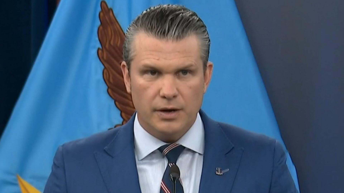 Watch CBS Evening News Hegseth insists Iran war will not be open ended ...