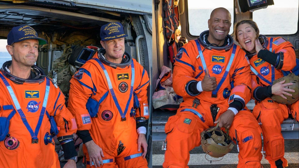 Watch CBS Saturday Morning: Artemis II crew successfully splashes down ...
