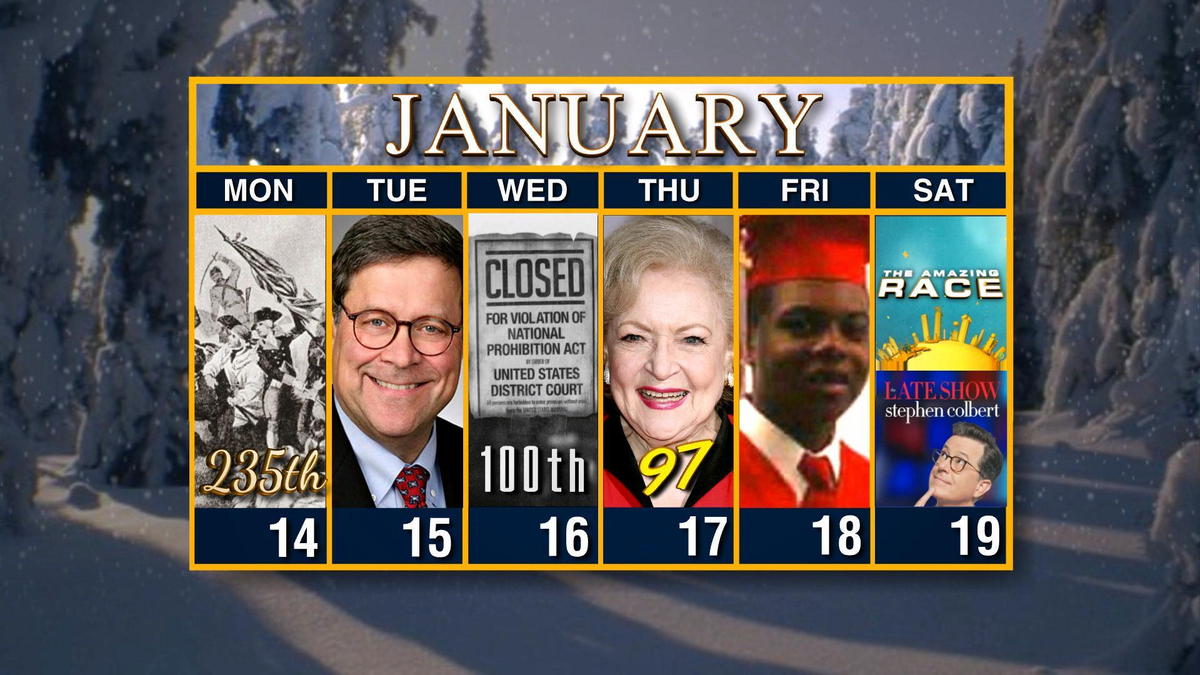 Watch Sunday Morning Calendar Week of January 14 Full show on CBS