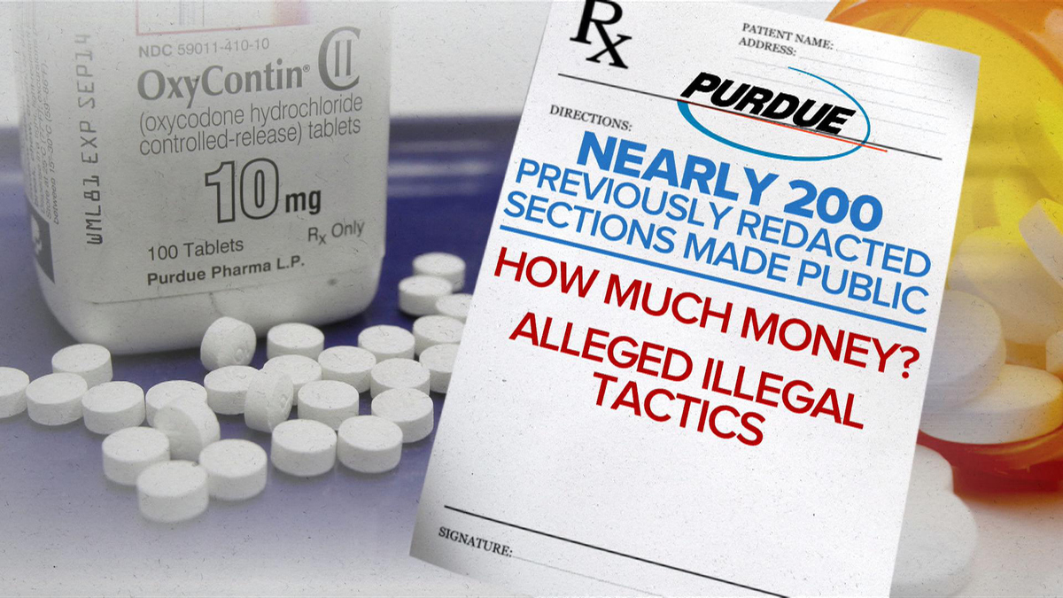 Watch CBS This Morning: Redacted info in Purdue lawsuit to ...