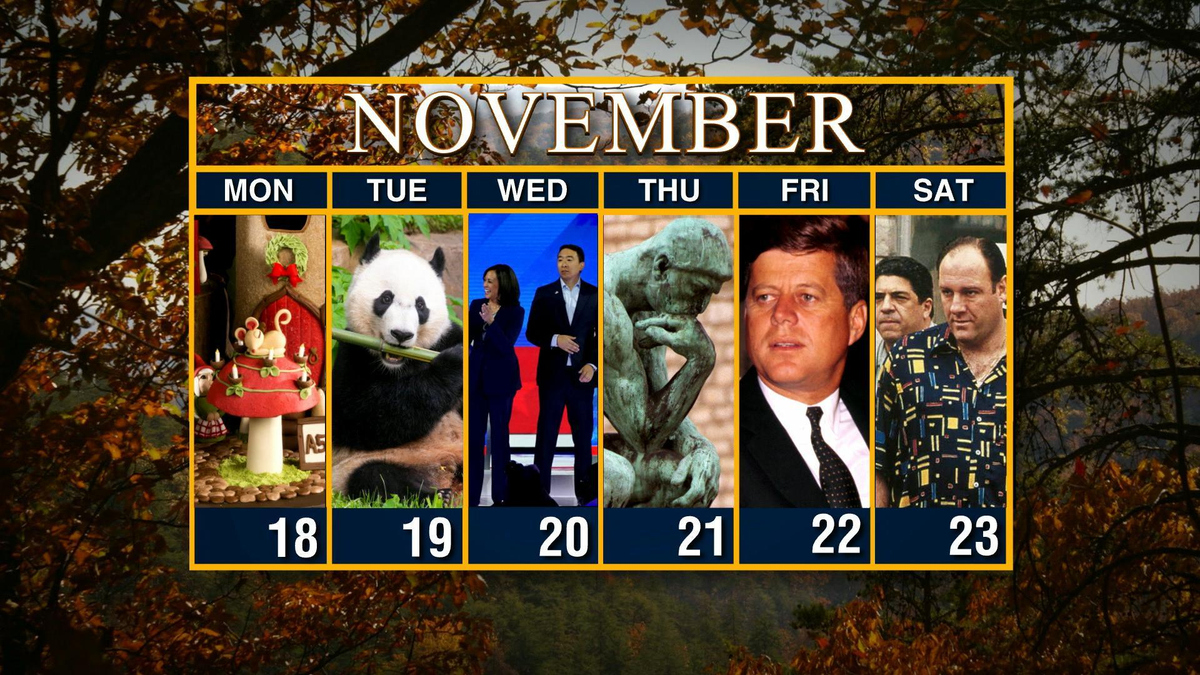 Watch Sunday Morning: Calendar: Week of November 18 Full show on CBS